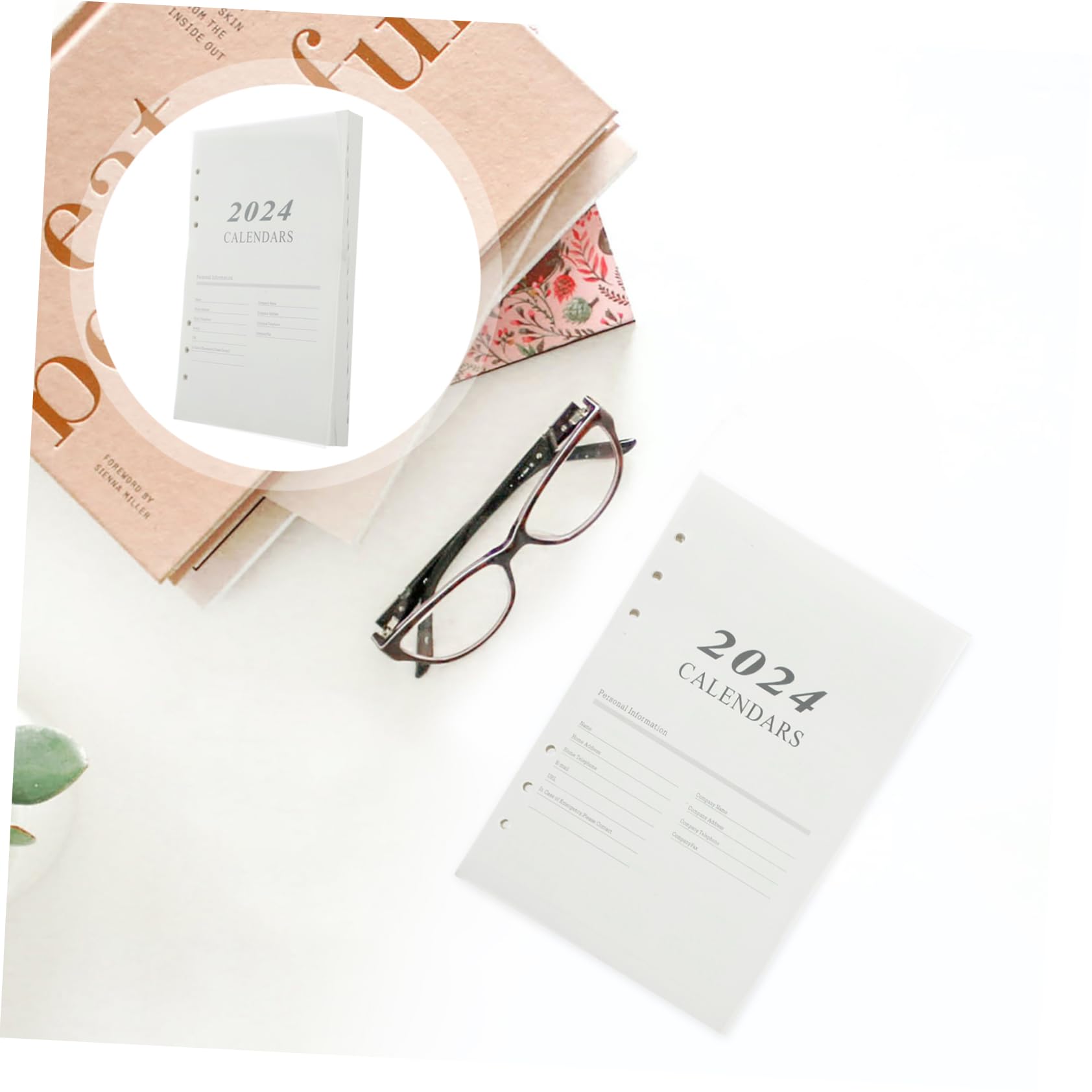 Amazon.co.jp: AOKWAWALIY 手帳 リフィル a5 6穴 180枚 ルーズリーフ